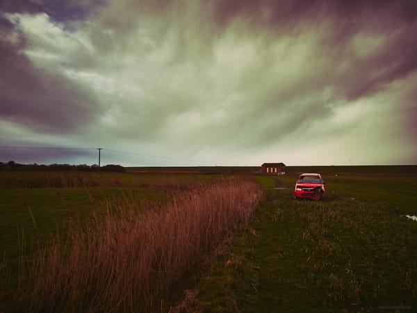 the red car