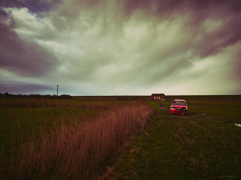 the red car
